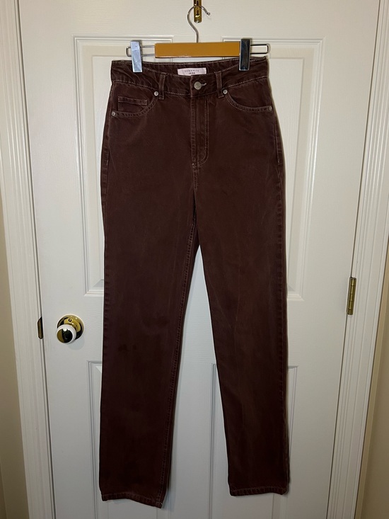Dynamite Denim - Dynamite Irina Straight Jeans in Dark Brown